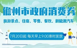 每日9点开抢！领取儋州市政府消费券