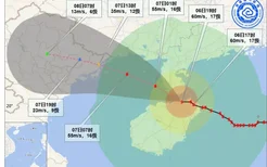 19时台风“摩羯”中心位于海口市境内！预计离开时间