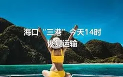 海口“三港”今天14时恢复运输