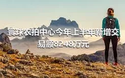 寰球农拍中心今年上半年新增交易额8248万元