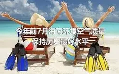 今年前7月海南环境空气质量保持历史最好水平